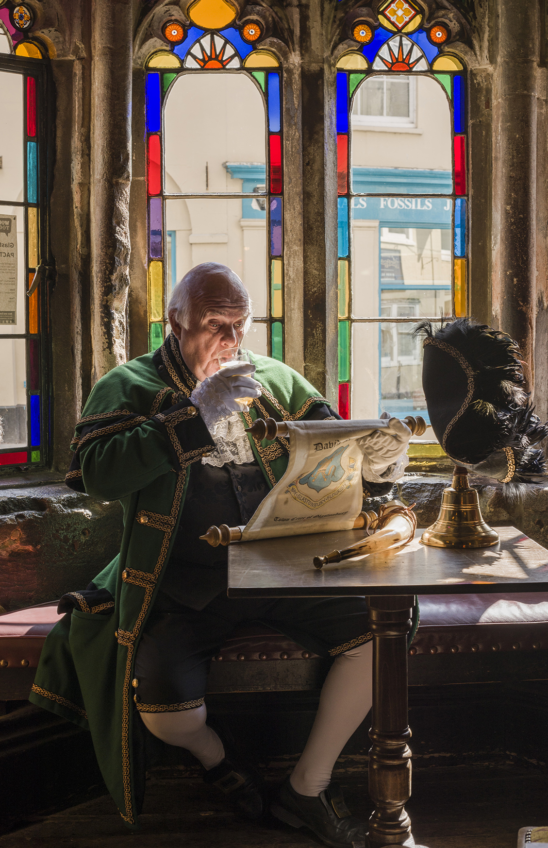 David Greenway Glastonbury Town Crier