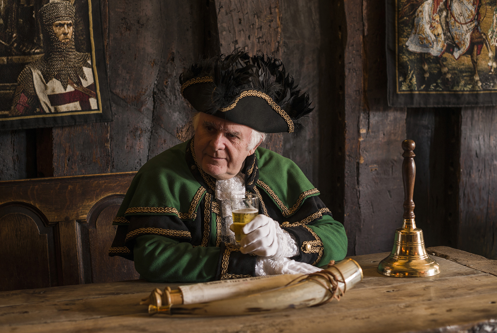 David Greenway Glastonbury Town Crier