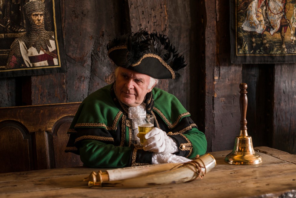 David Greenway Glastonbury Town Crier