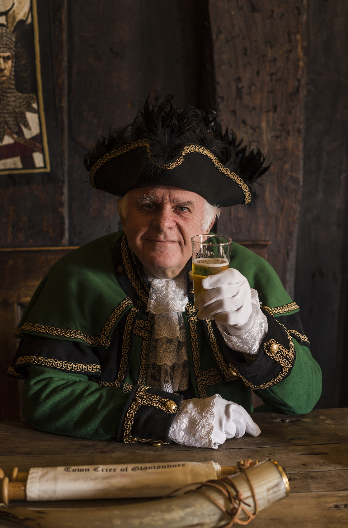 David Greenway Glastonbury Town Crier